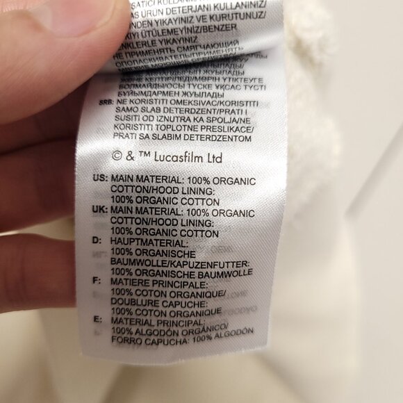 Adidas Star Wars X Adidas Yoda Hoodie Sweatshirt Size US XL - Picture 6 of 8